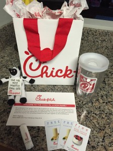 cfa welcome gift 2015